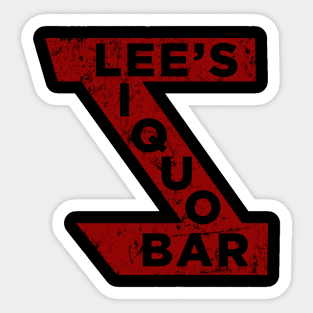 Lee's Liquor Lounge Sticker